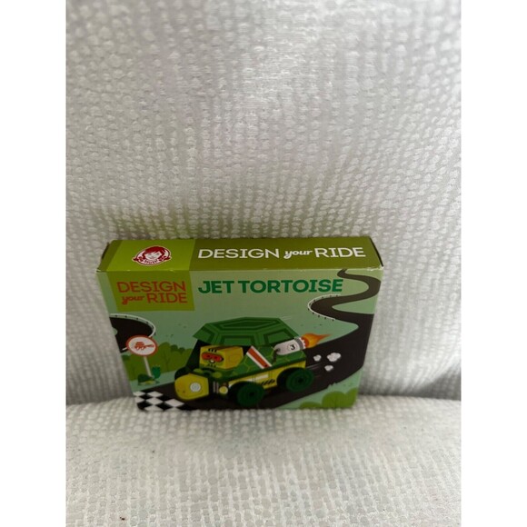 Wendy's Design Your Ride Jet Tortoise Kids Meal Toy 2019 NEW In BOX - Picture 2 of 4